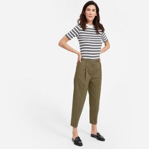 Everlane Slouchy Chino Pant in Green - Size 2